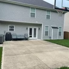 Backyard Basketball Court Cleaning in Lexington, KY 0