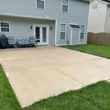 Backyard Basketball Court Cleaning in Lexington, KY 1