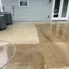 Backyard Basketball Court Cleaning in Lexington, KY 2