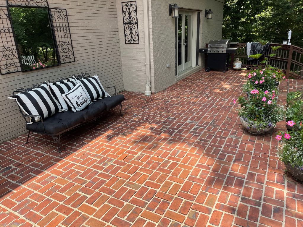 Brick Patio Cleaning in Lexington, KY Image