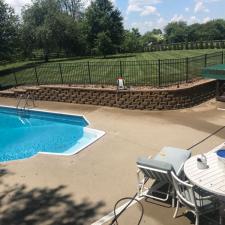 Pool deck and Retaining Wall Cleaning in Nicholasville, KY Thumbnail